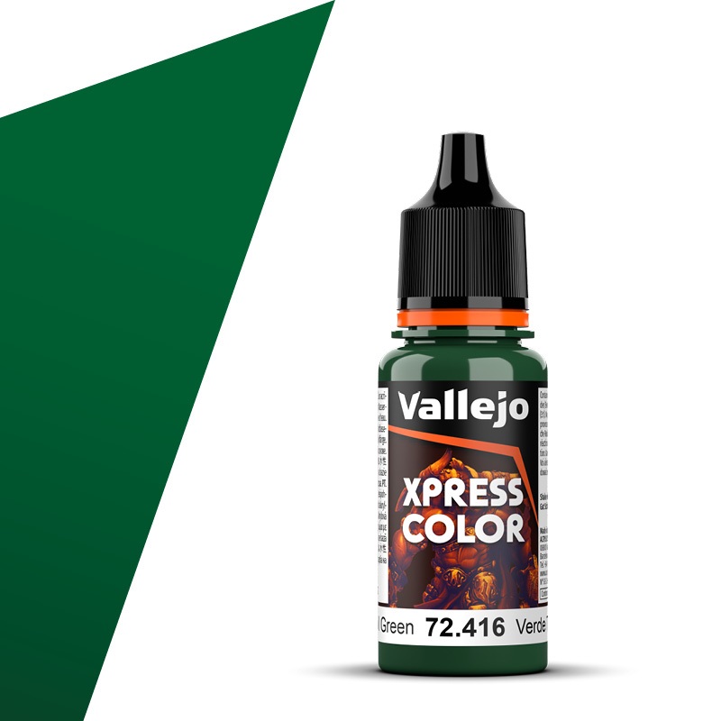 Vallejo 72416 Xpress Color - Troll Green - Acryl - 18ml