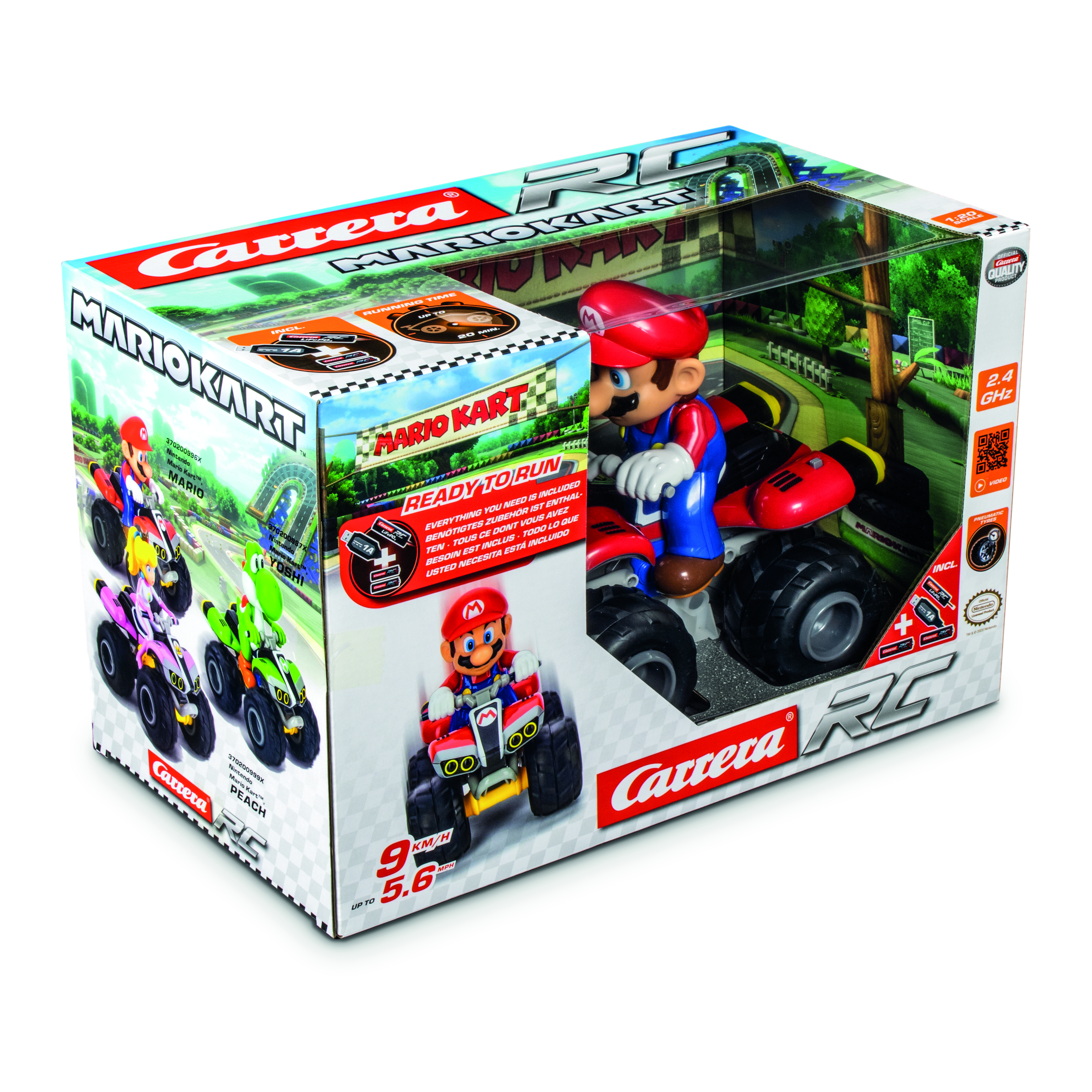 Carrera RC Mario Kart Peach Ferngesteuert (Gebraucht) in Neuenhof für