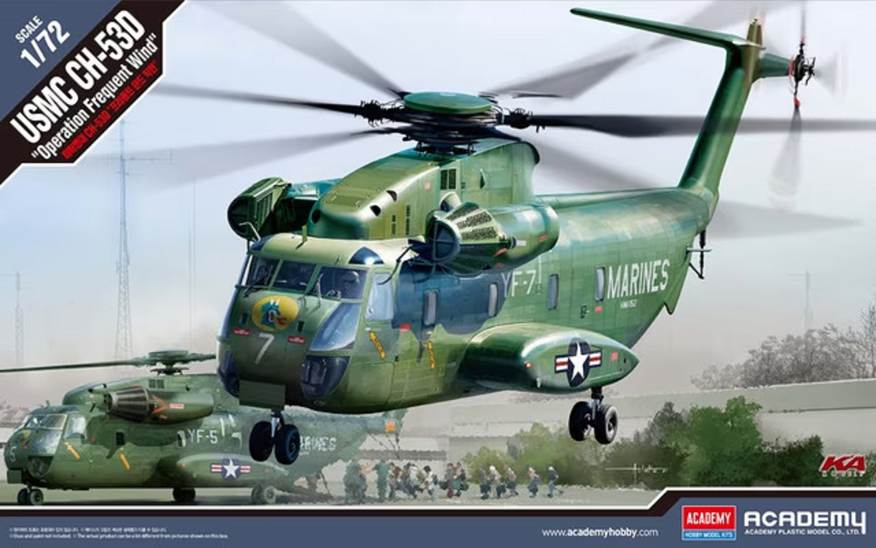 1:72 Academy 12575 USMC CH-53D Operation Frequent Wind