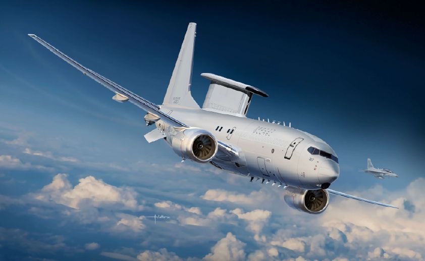 Boeing E-7 Peace Eye AWACS 1:144 South Korea air force model kit