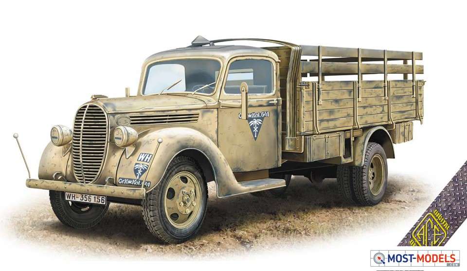 1:72 ACE 72580 G917T 3t German Cargo truck (mod.1939)