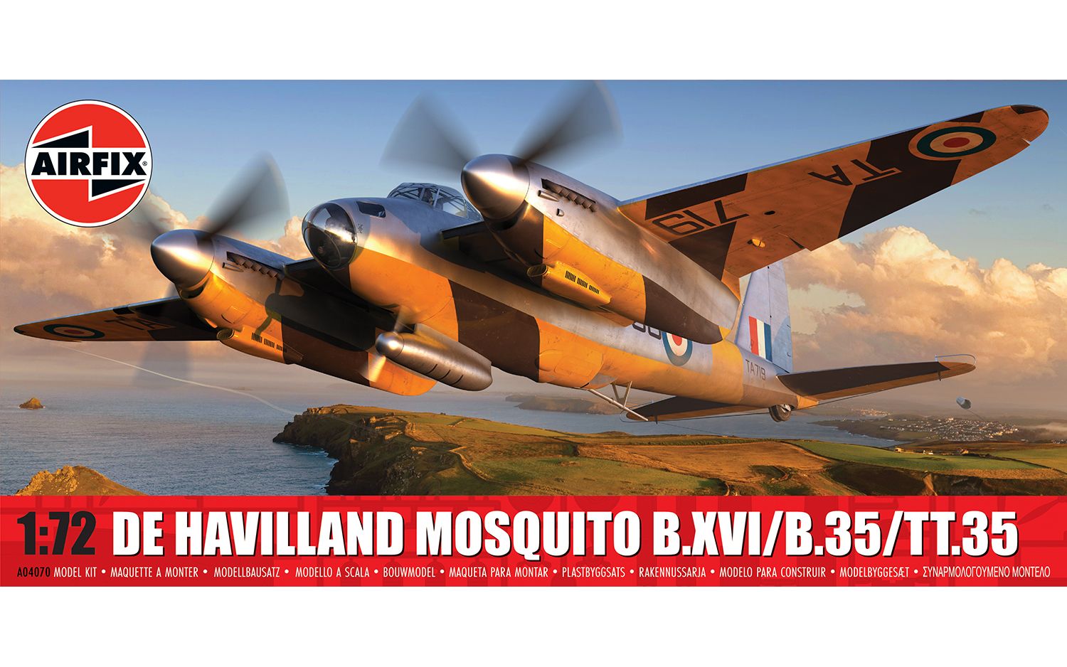 Airfix 1:72 de Havilland DH.98 Mosquito B.XVI/B.35 Kit