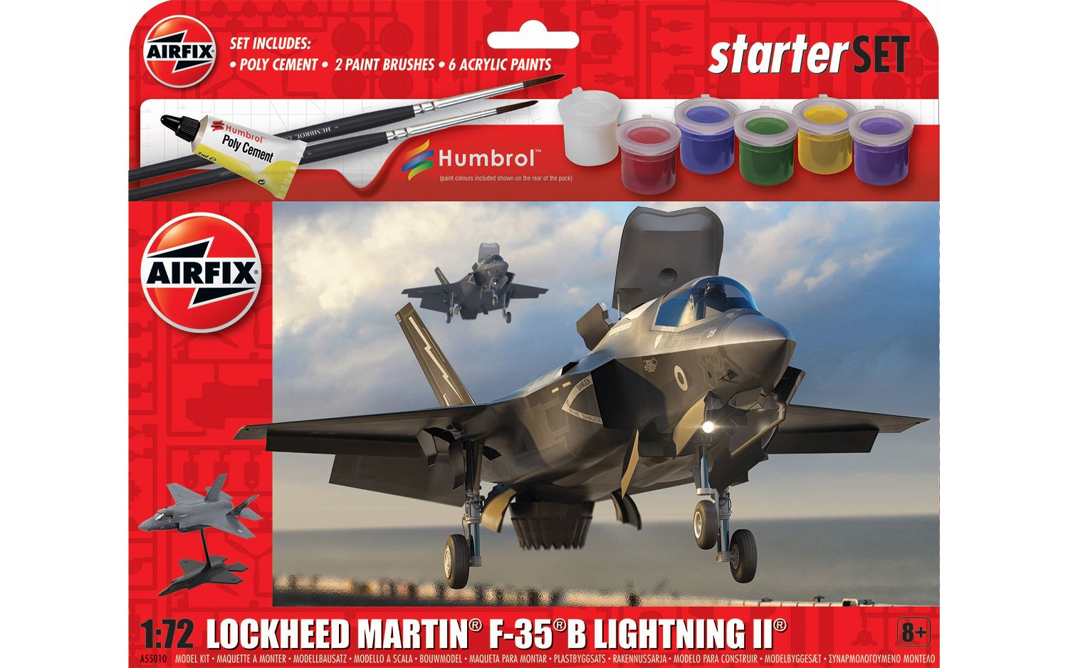 1:72 Airfix 55010 Lockheed Martin F-35B Lightning II - Starter Set