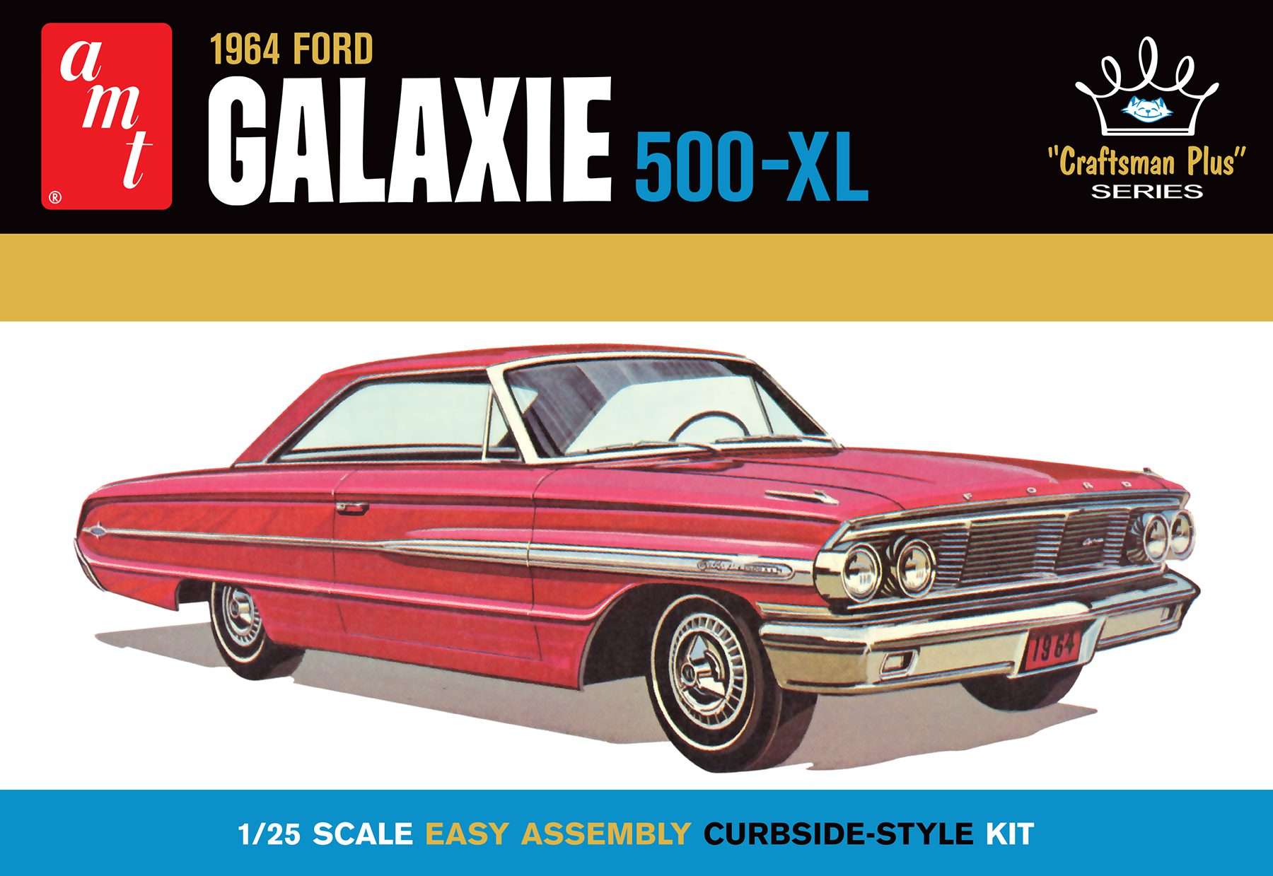 1:25 AMT 1261 1964 Ford Galaxie - Craftsman Plus Series - Car