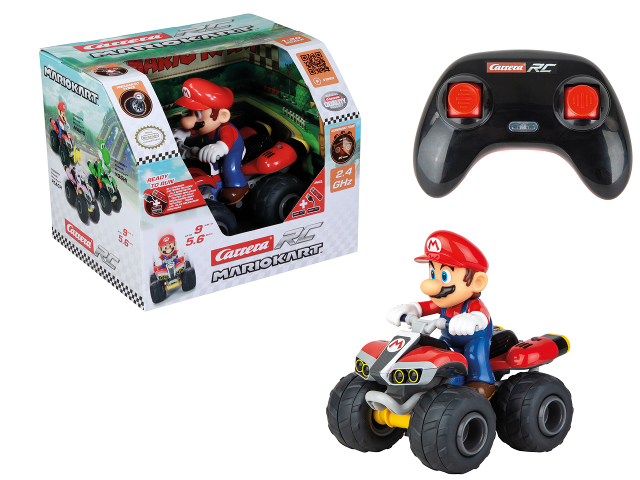 Carrera RC Mario Kart 1:20 Mario Quad for Kids