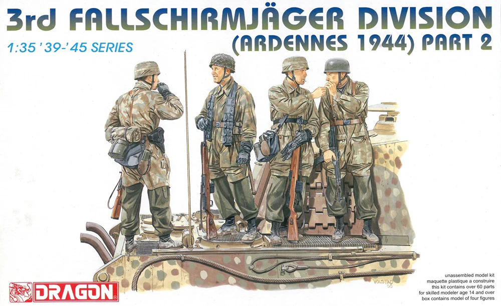 3rd Fallschirmjäger Division - Ardennes 1944 Part 2 - 1:35