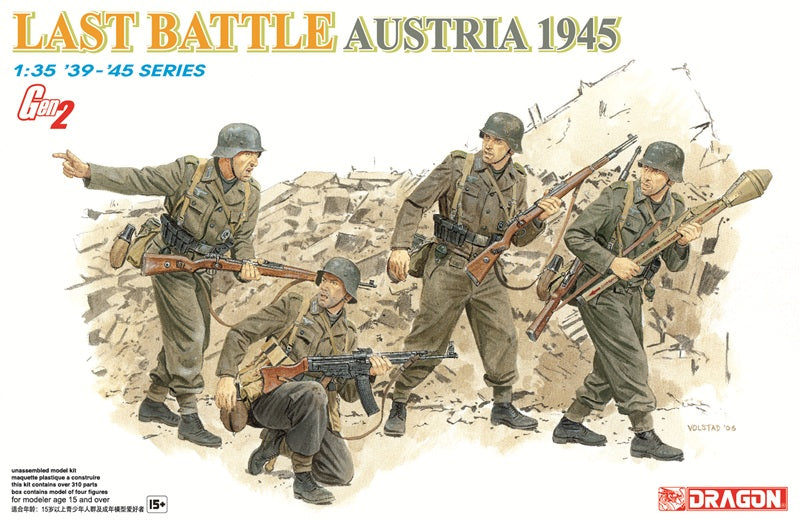 Dragon 1:35 Last Battle Austria 1945 German Soldiers
