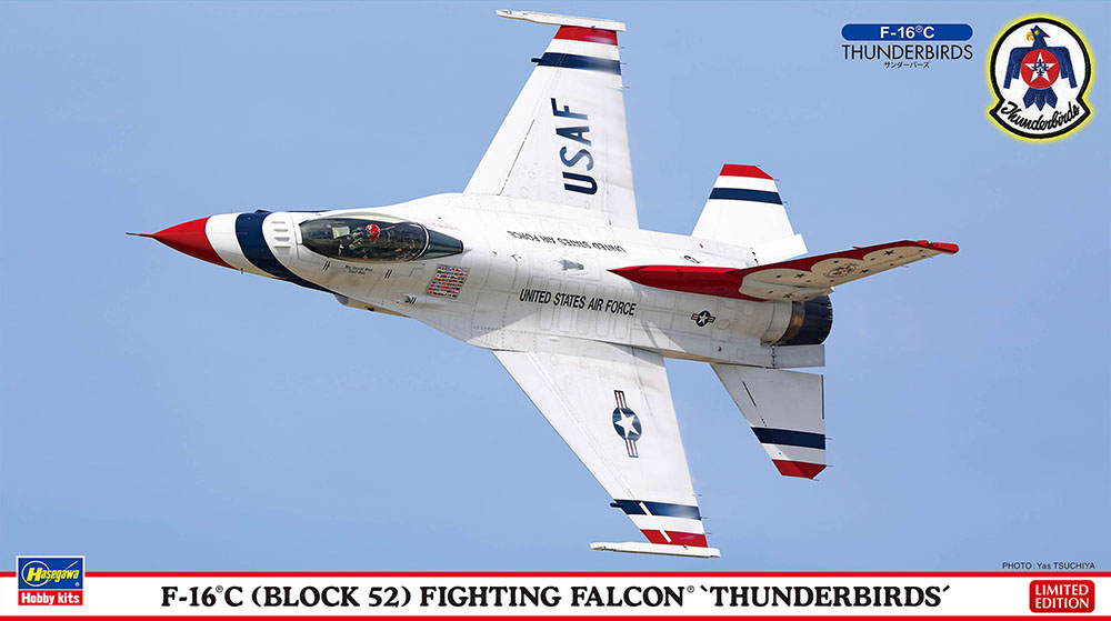 Hasegawa 1:72 F-16C Block 52 Thunderbirds Amerikaanse Straaljager