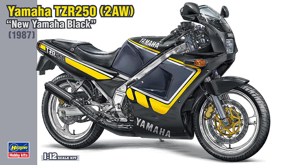 1:12 Hasegawa 21743 Yamaha TZR250 2AW - New Yamaha Black