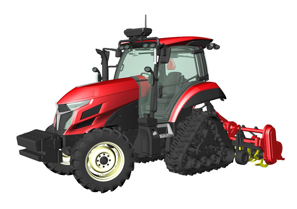 YANMAR TRACTOR YT5113A ROTARY KIT 1:35 Hasegawa Kit