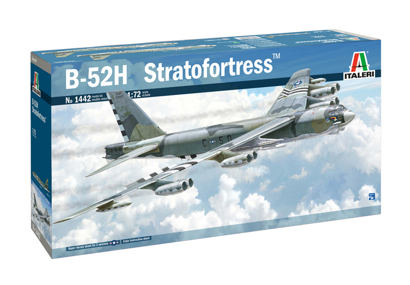 1:72 Italeri 1442 B-52H Stratofortress for sale! Most-Models.com