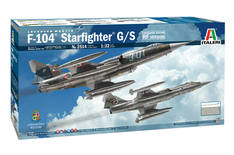 イタレリ 1/32 F-104G/S スターファイター ITALERI - F - 104 G/S Starfighter