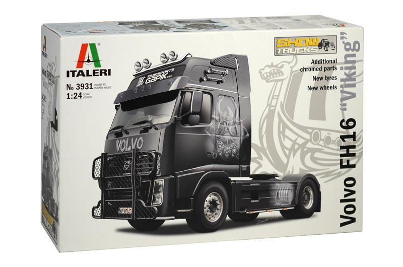 Kit Modello Volvo FH16 XXL Viking – Camion Show Truck In Scala 1:24, Italeri