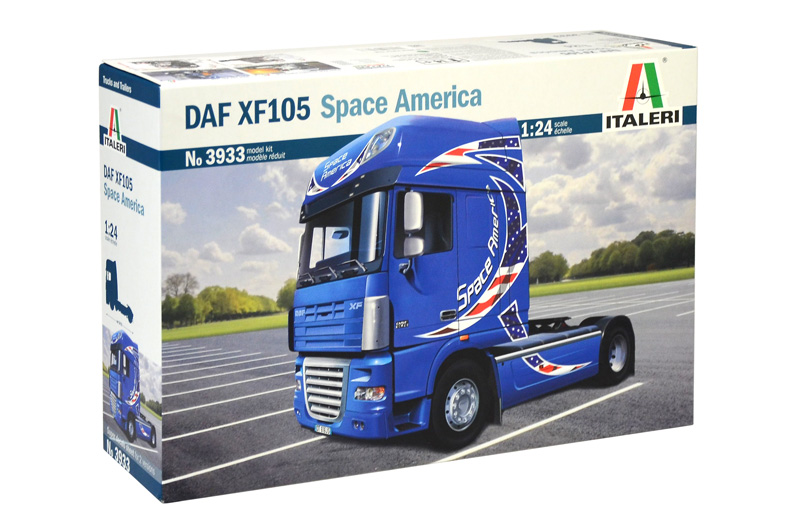 ホビーラジコン ITALERI Volvo FH16 520 & DAF XF 105 1:24 1:24 Italeri 3933 DAF XF-105 “Space America” for sale!