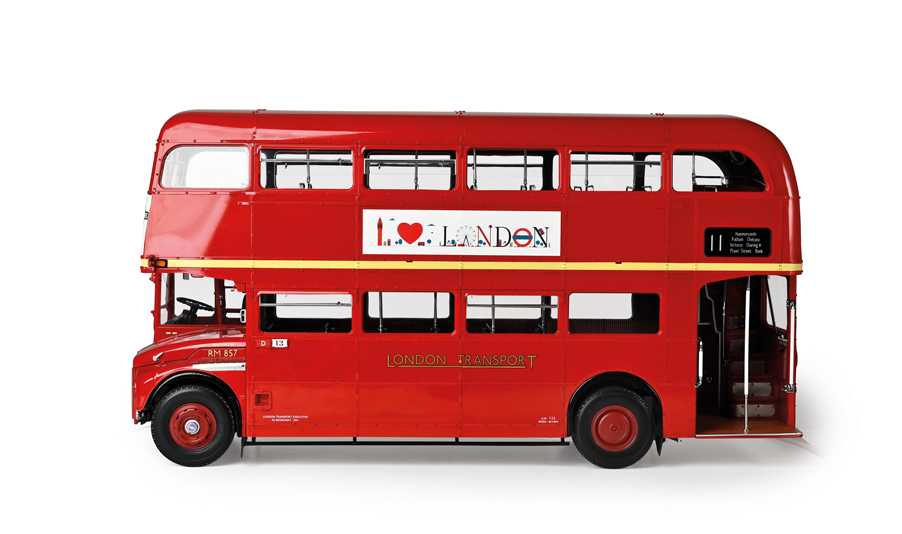 IXO 1:12 London Bus Routemaster 1961 Bus Model