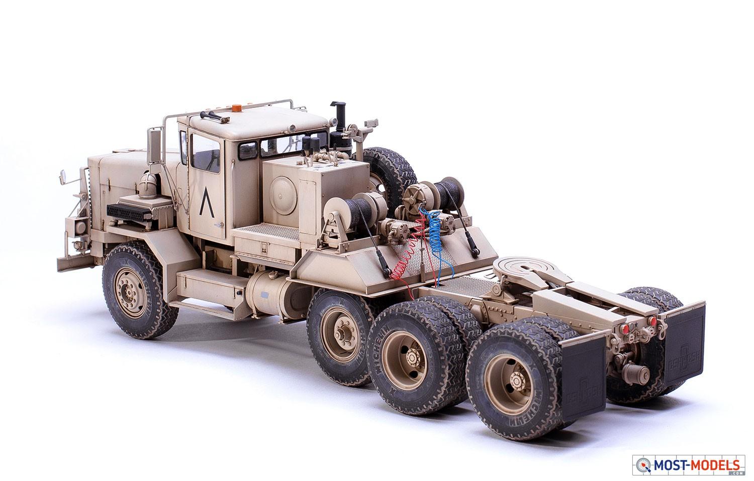 1:35 MENG SS013 M911 C-HET[8X6]&M747 Heavy Equipment Semi Trailer