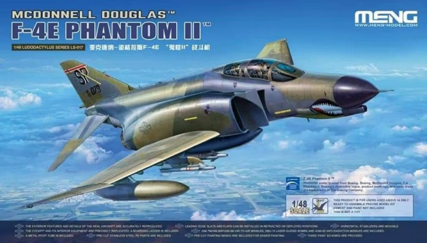 1:48 MENG LS017 McDonnell Douglas F-4E Phantom II