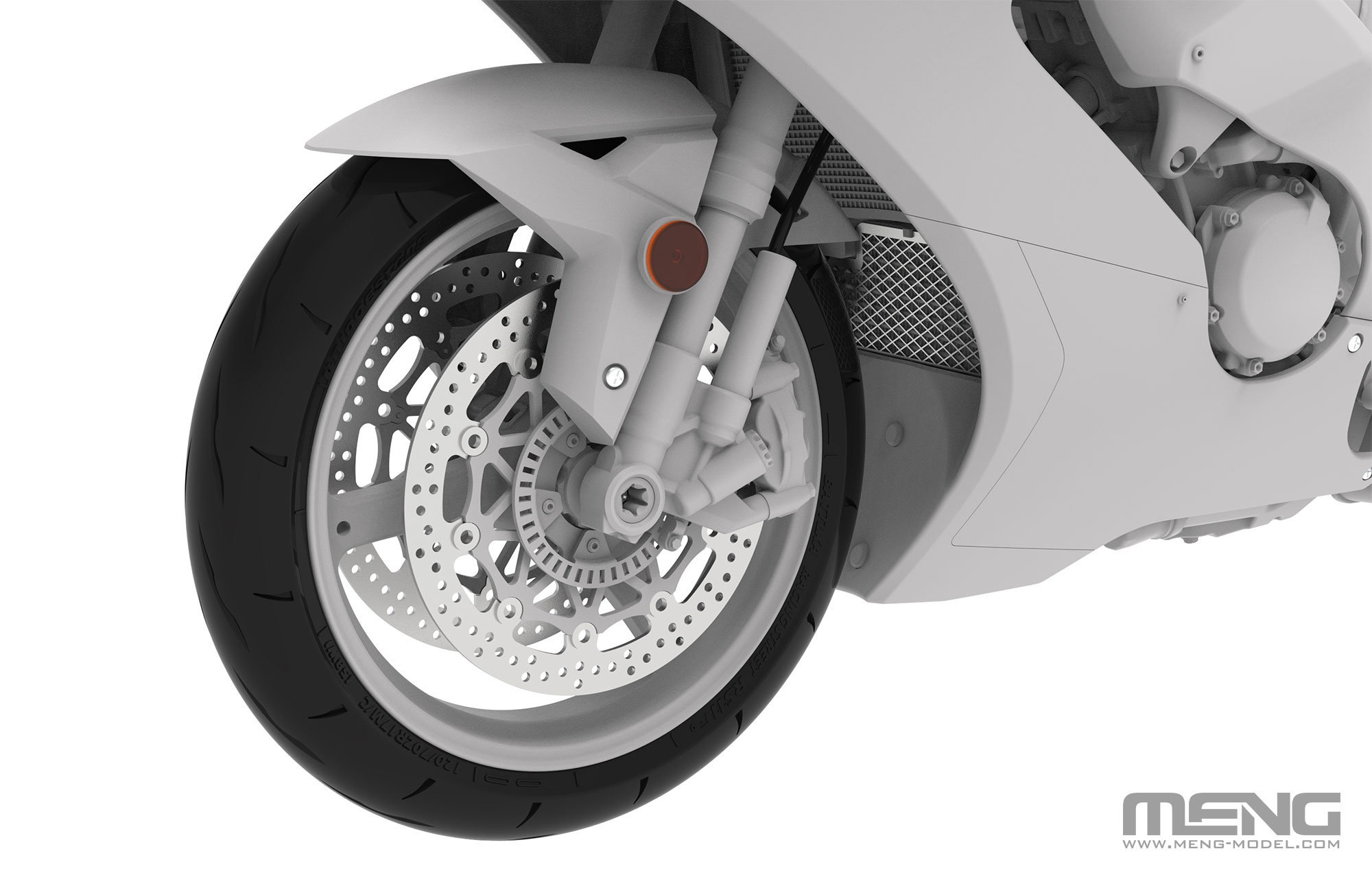 MENG 1:9 Kawasaki Ninja ZX-10R Superbike Motorfiets Modelbouwpakket