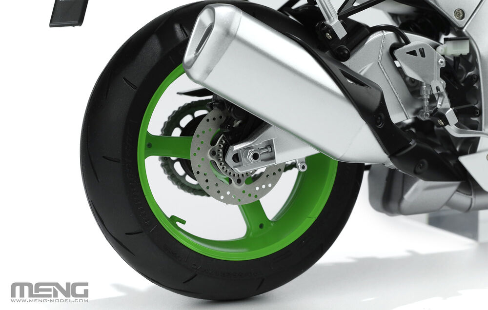 MENG 1:9 Kawasaki Ninja ZX-10R Superbike Pre-Colored Model Kit