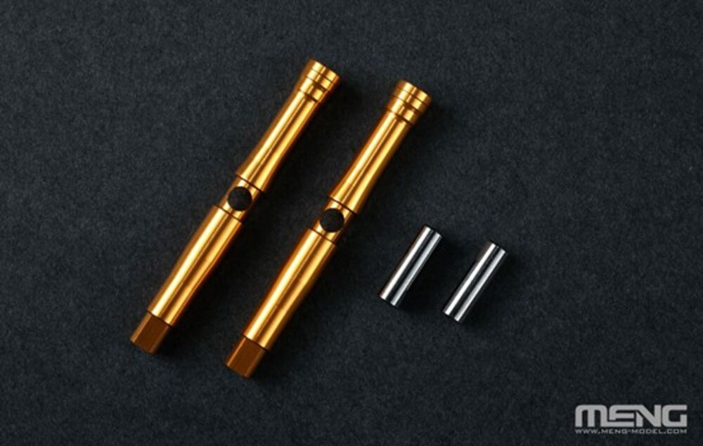 MENG 1:9 Kawasaki ZX-10R Metalen Beweegbare Voorvorkset