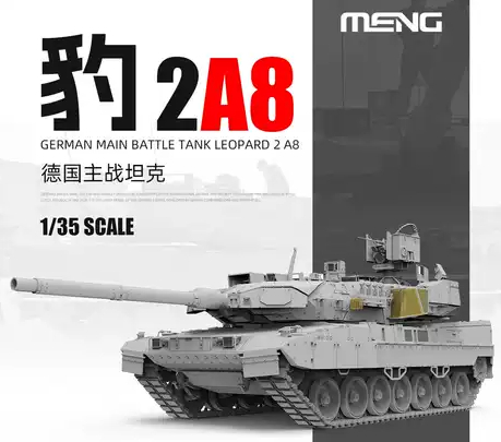 MENG 1:35 Leopard 2A8 German Modern Battle Tank