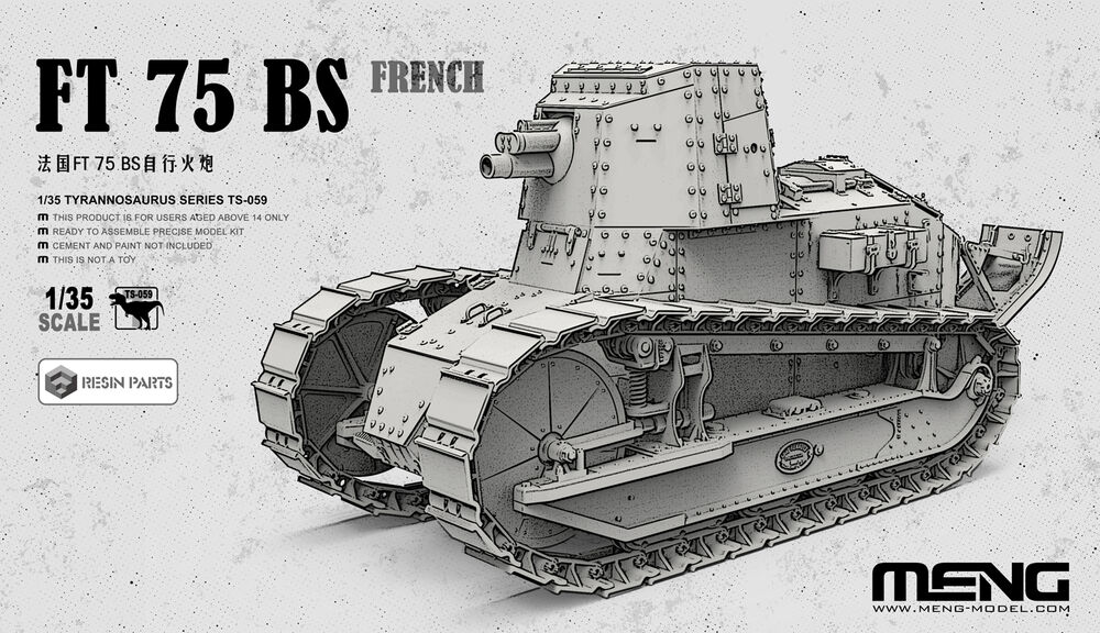 Renault EG LATE MODEL WW1 french truck 3D model kit 1:72 scale WW1