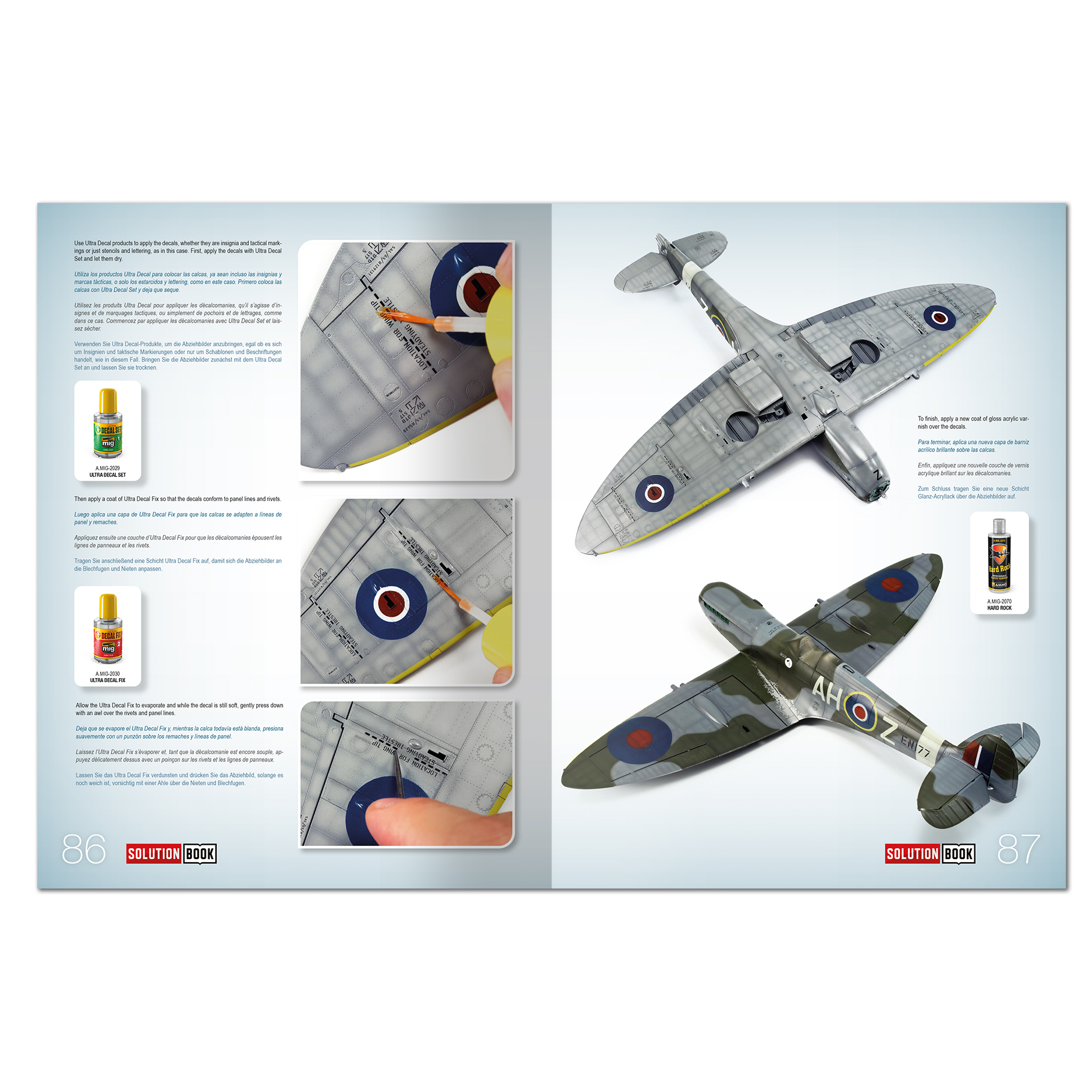 Solution Book 34 RAF WWII late aircraft painting guide AMMO MIG