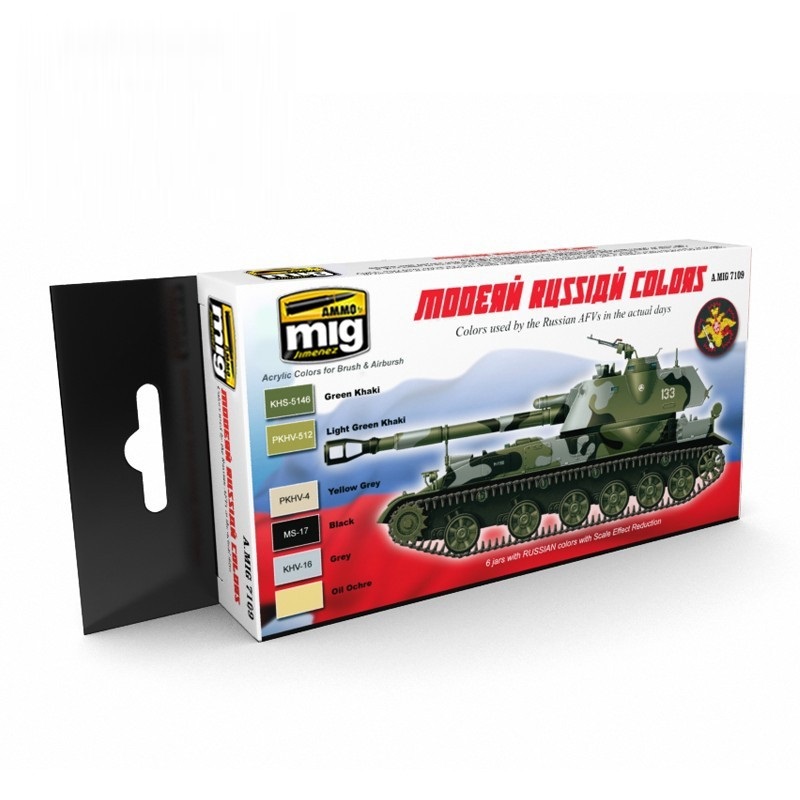 AMMO MIG-0934 Russische High Light Acrylfarbe – 17 Ml, Wasserlöslich Und Ungiftig
