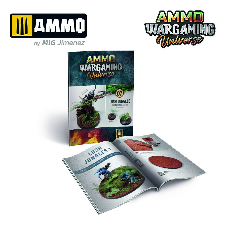 AMMO MIG 7926 Wargaming Universe 07 - Lush Jungles