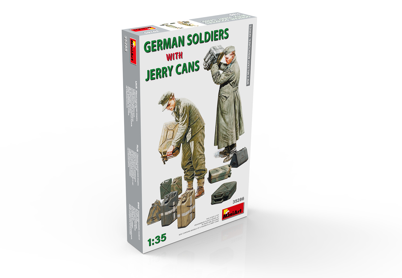 MiniArt 1:35 German Soldiers Carrying Ammo Boxes – Ultra-Detailed WWII Model Kit For Collectors - View #5
