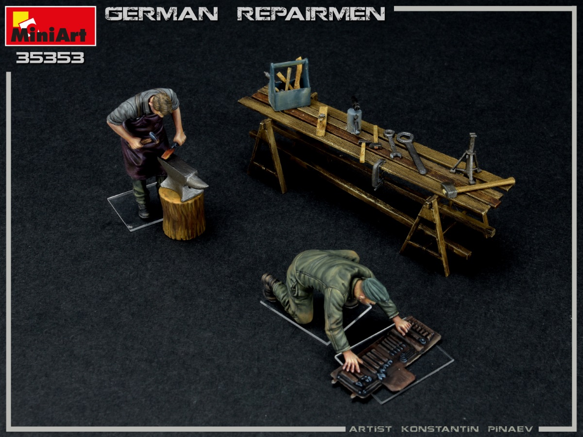Miniart MIN35359 Maquette Plastique Typ-03-30 Werkstattkraftwagen - Échelle 1/35 - À Construire - Dès 14 Ans - Fabriqué En Ukraine
