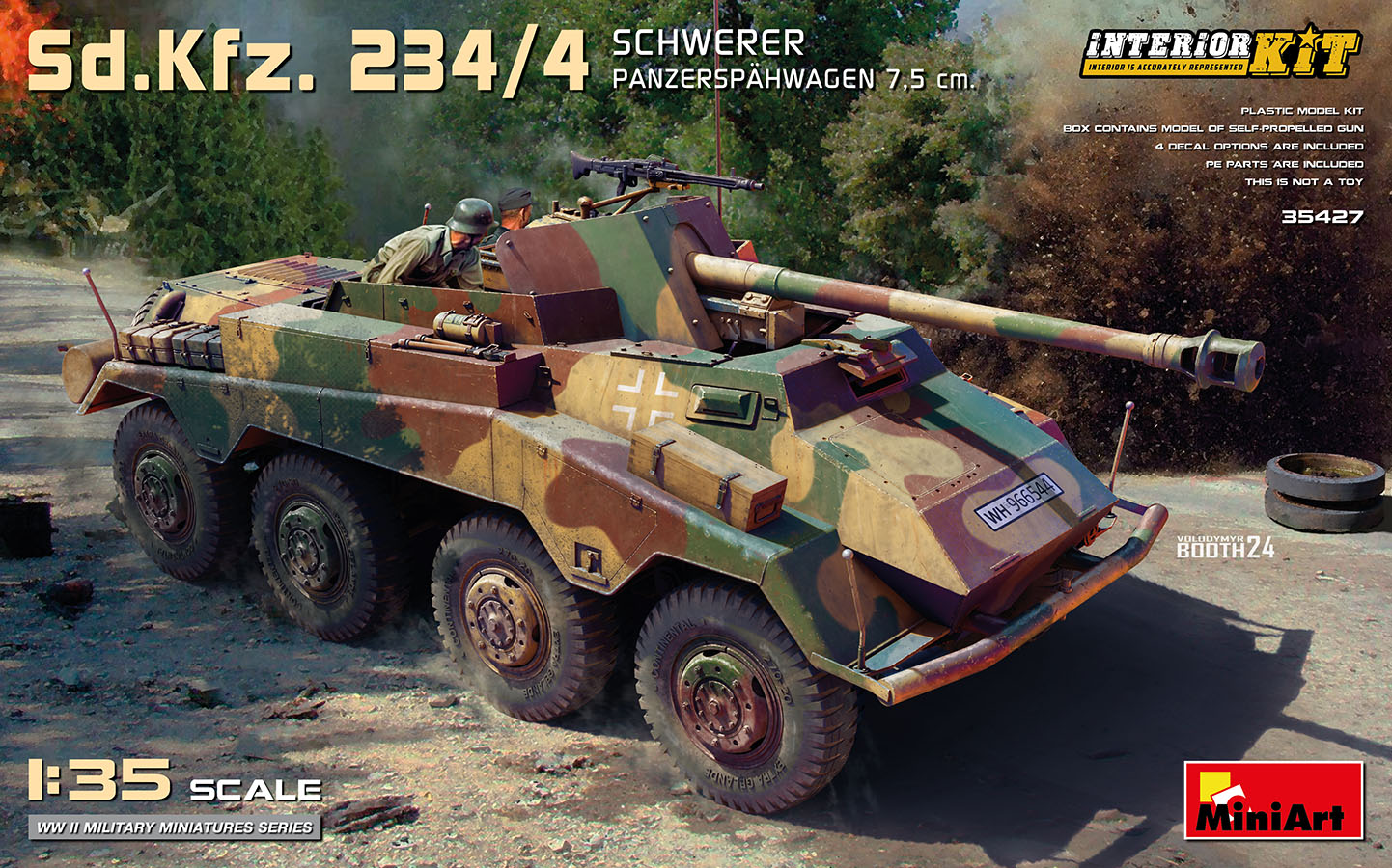 Revell] Panzerspähwagen Ausf. L Luchs (Sd. Kfz. 123) (158