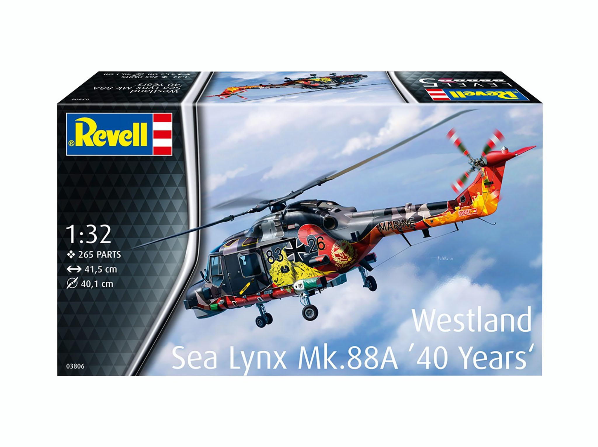 Revell 1:32 Westland Sea Lynx MK.88A - Helikopter Model - Speciale