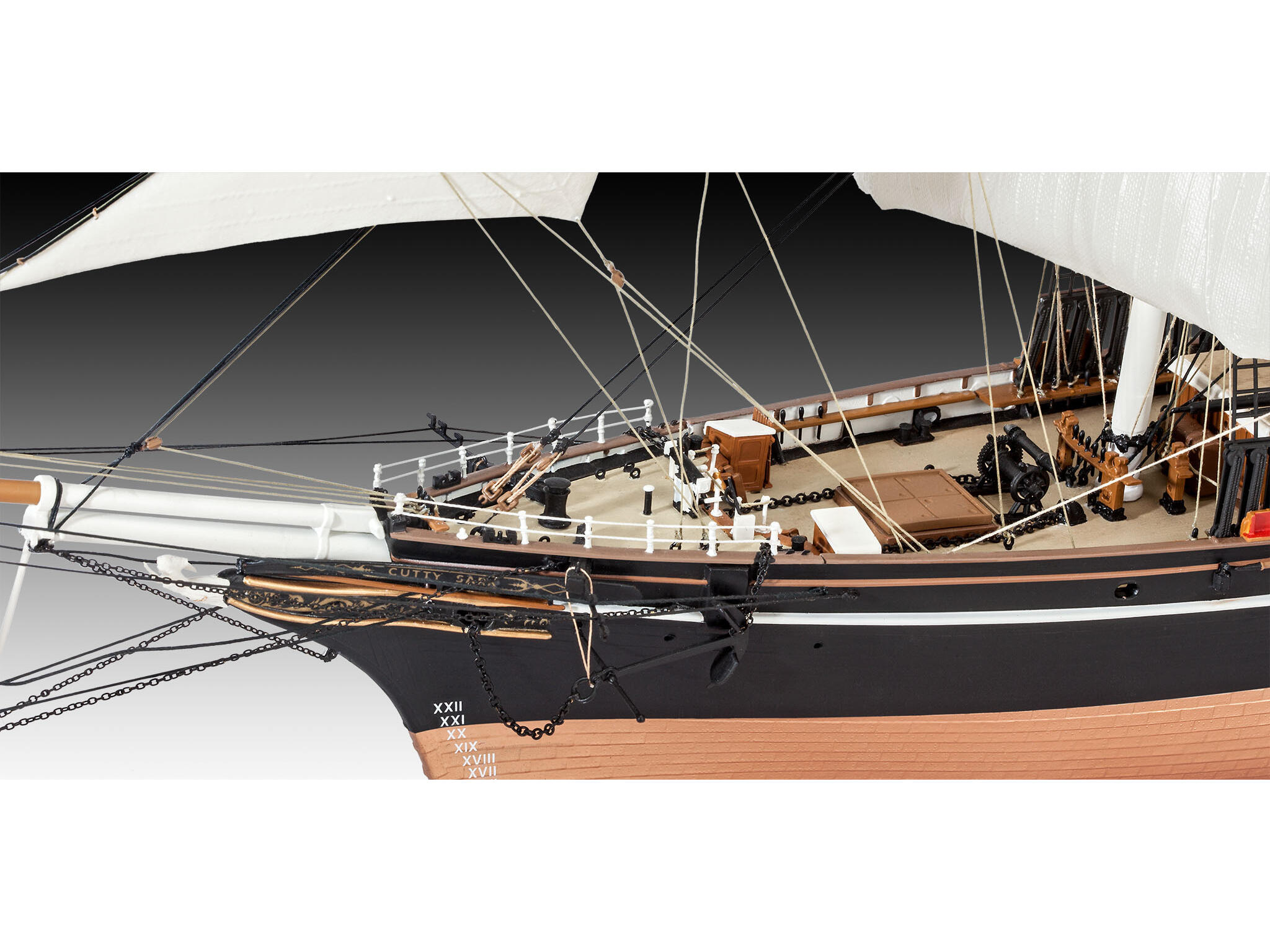 Teaclipper Cutty Sark in 1:96 Revell (# 05422) | Modellbau für alle mit Teaclipper Cutty Sark in 1:96 Revell (# 05422) | Modellbau für alle mit