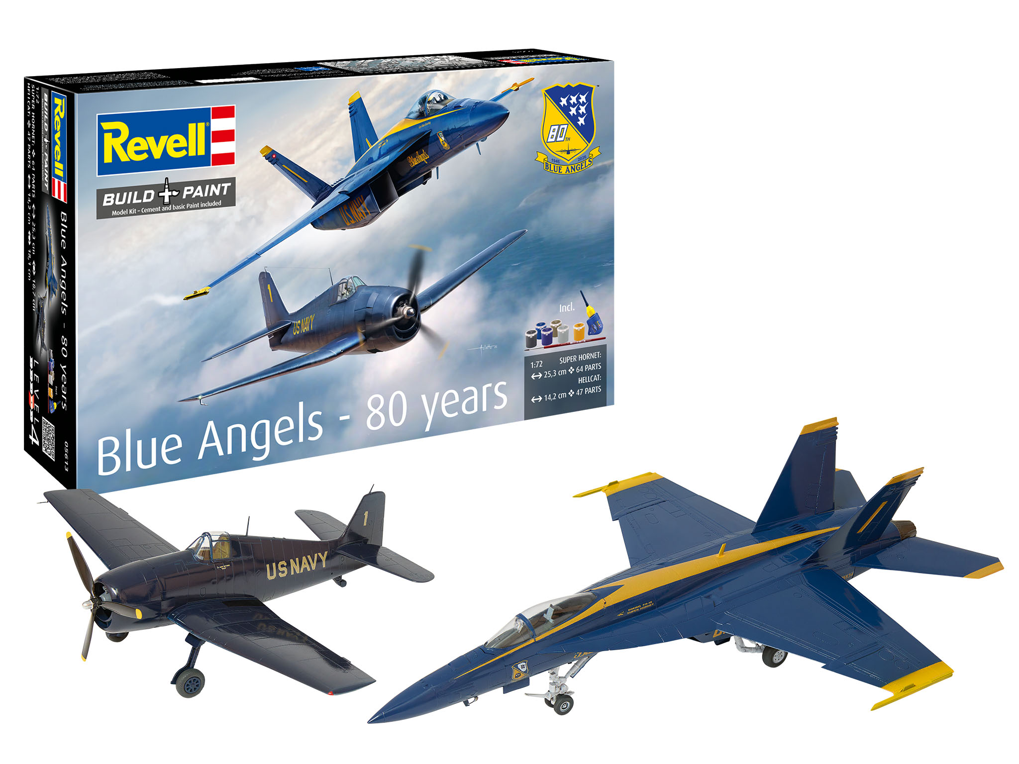 Revell Blue Angels 80 Years Boeing F/A-18E Super Hornet and