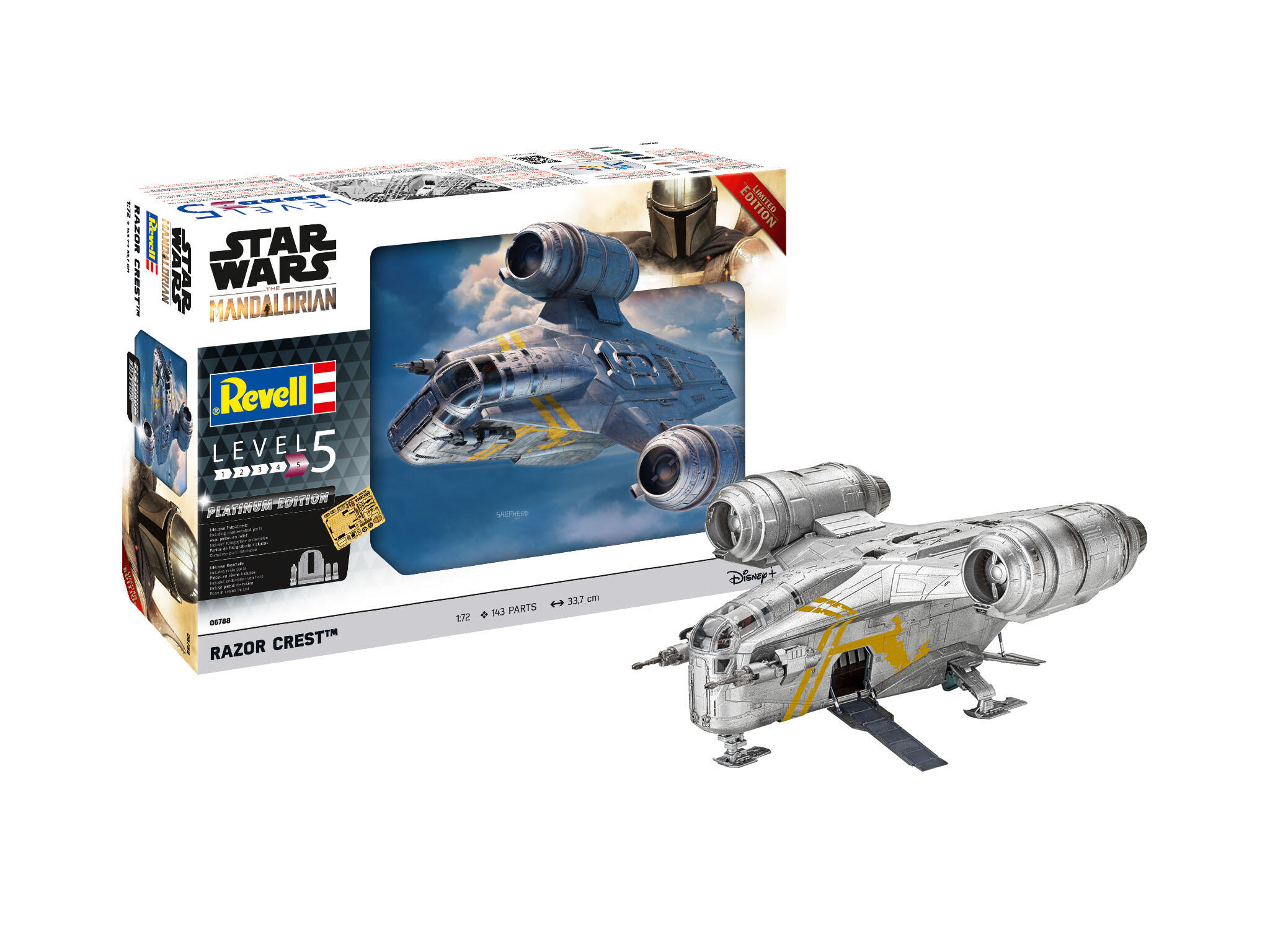 Maquette REVELL Star Wars 1/9 - Le Mandalorien (The Mandalorian) - Réf 06784 - NEUF