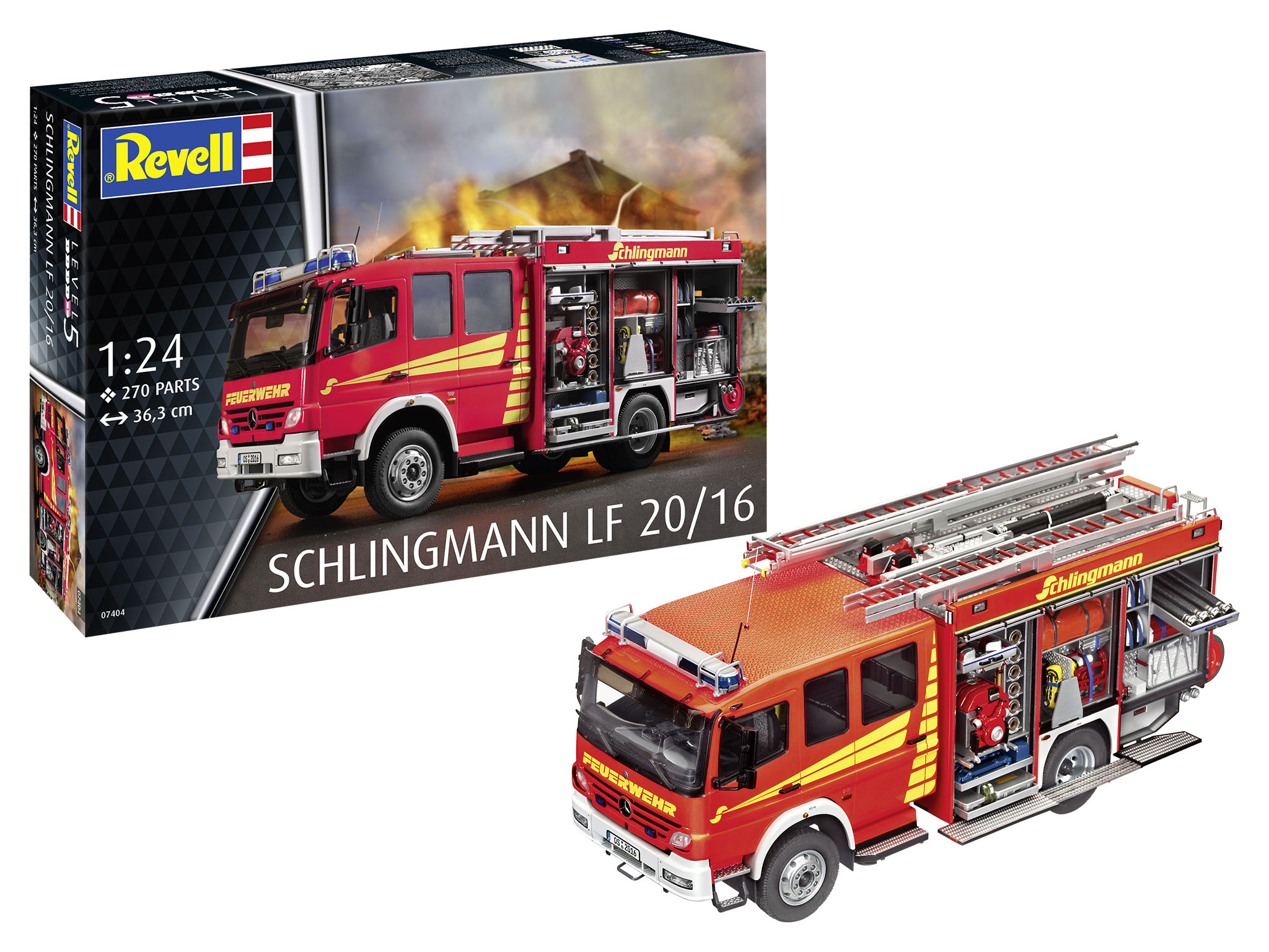 Revell Mercedes-Benz Atego 1529 1:24 - Fire Truck