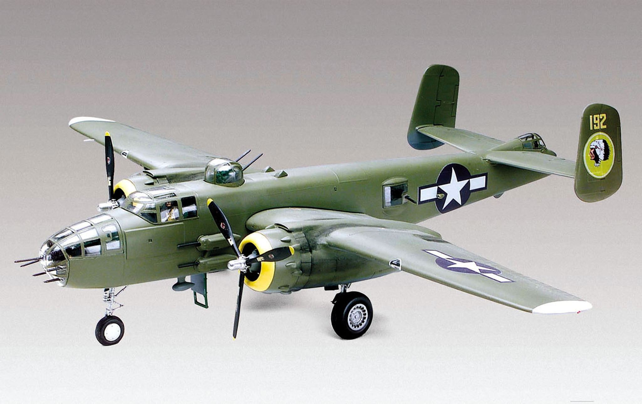 1/48th Monogram B-25J as USMC PBJ-1J - 1/48 B-25 Mitchell