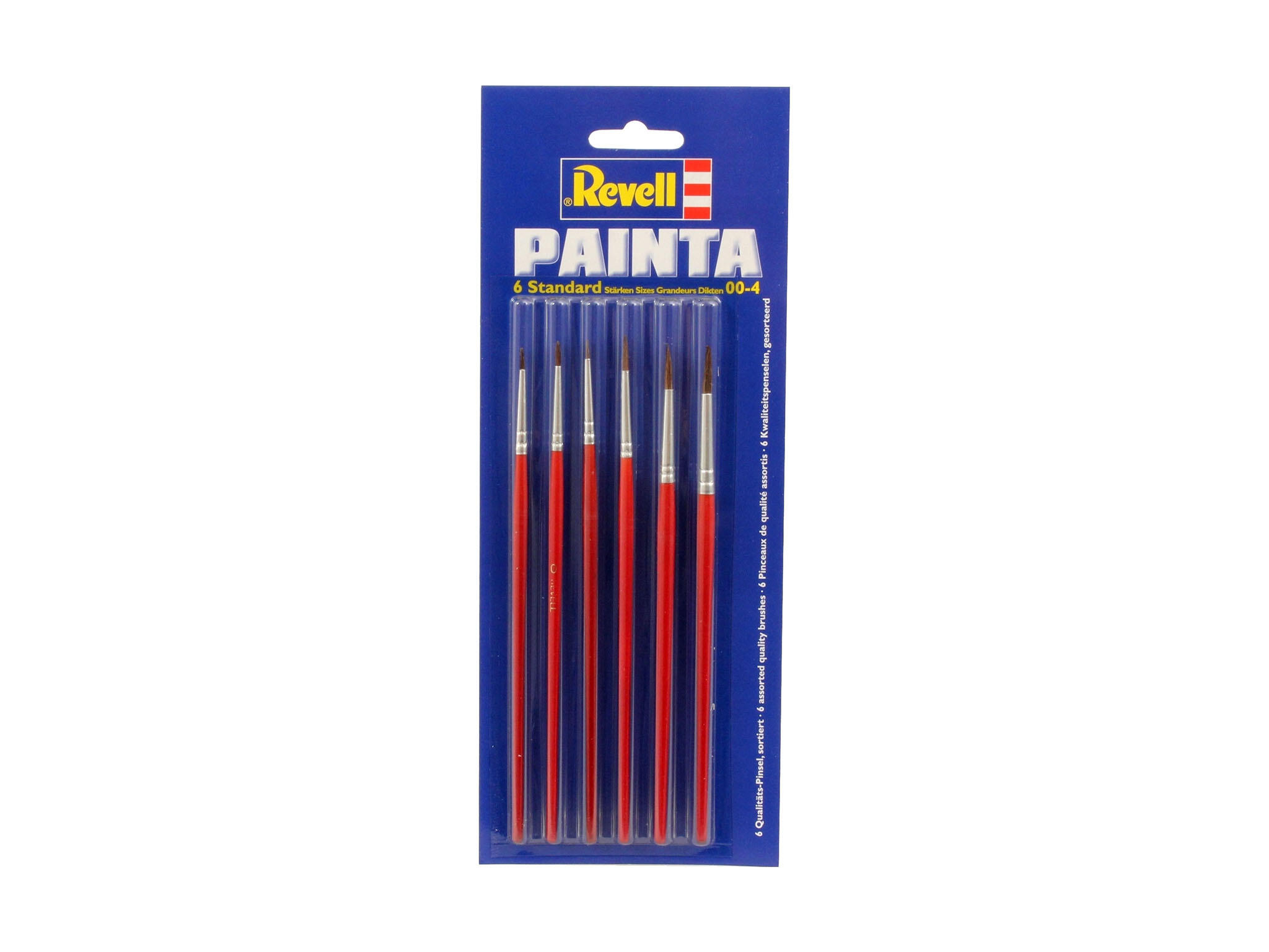 Revell Painta Paintbrush Set - Multiple Sizes For Model Kits, Hobby Painting & Crafts