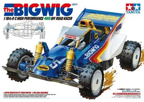 Tamiya 1:10 RC Buggy The Bigwig 4WD Off-Road 2017 Kit