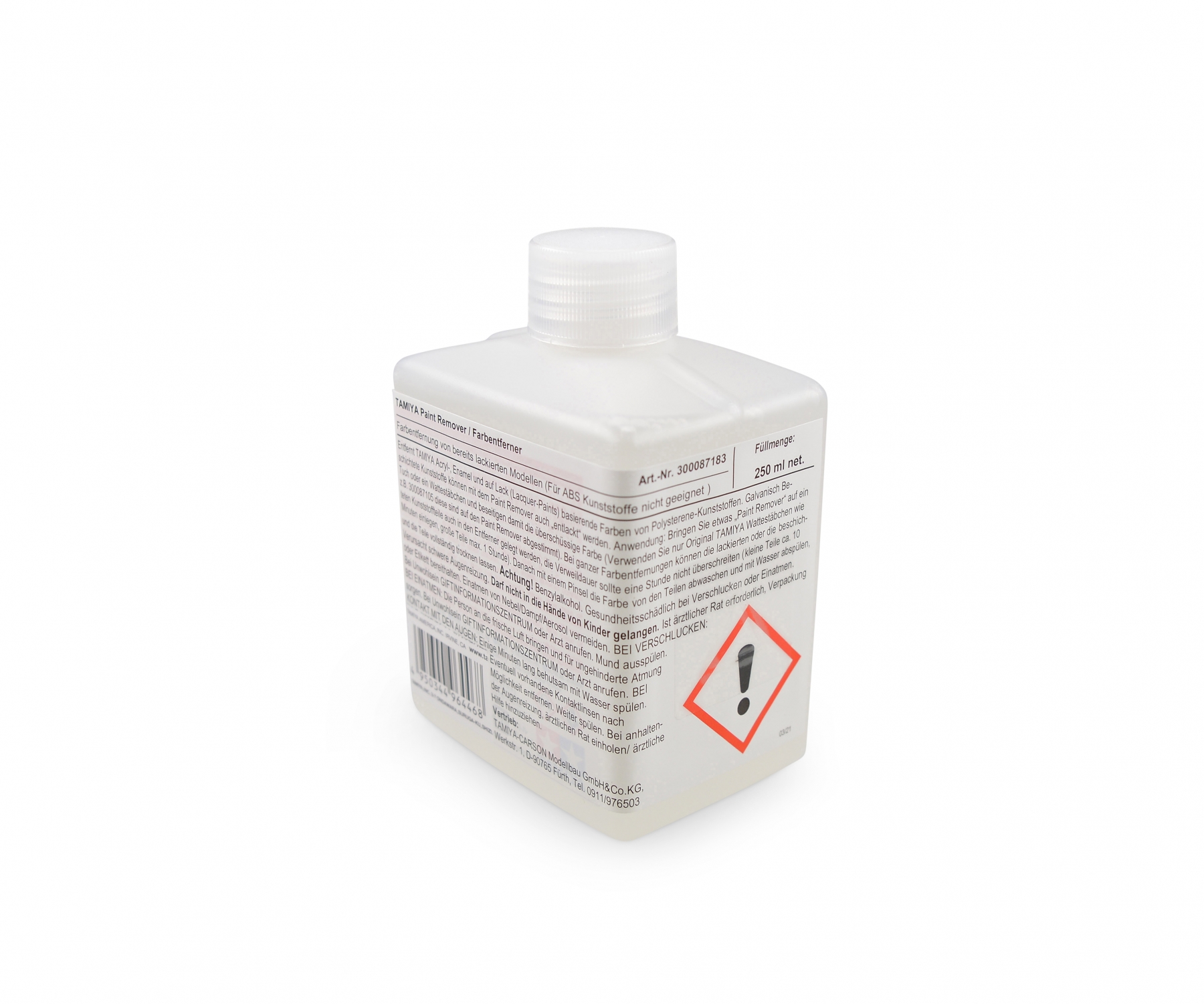 Tamiya 87183 Paint Remover (250 ml) bestellen? | Most-Models.com