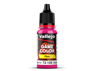 Vallejo 72158 Game Color - Fluorescent Magenta - Acryl - 18ml - 004 72158 game color fluo newic - VAL72158-XS