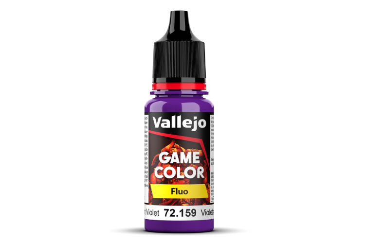 Vallejo 72159 Game Color - Fluorescent Violet - Acryl - 18ml - 005 72159 game color fluo newic 1 - VAL72159-XS