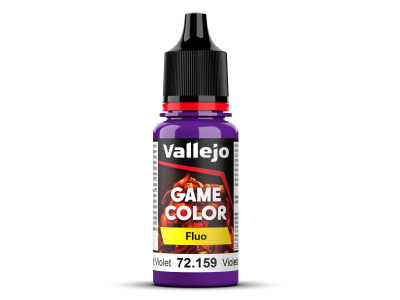 Vallejo 72159 Game Color - Fluorescent Violet - Acryl - 18ml - 005 72159 game color fluo newic - VAL72159-XS