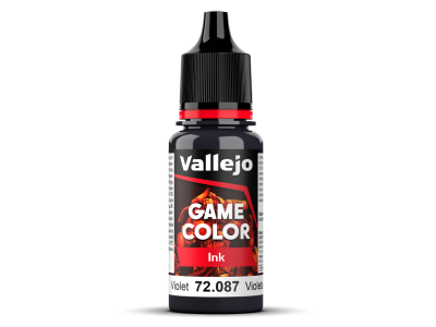 Vallejo 72087 Game Color - Violet Ink - Acryl - 18ml - 006 72087 game color ink newic - VAL72087-XS