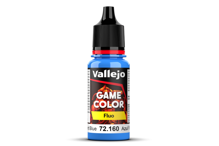 Vallejo 72160 Game Color - Fluorescent Blue - Acryl - 18ml - 006 72160 game color fluo newic 1 - VAL72160-XS