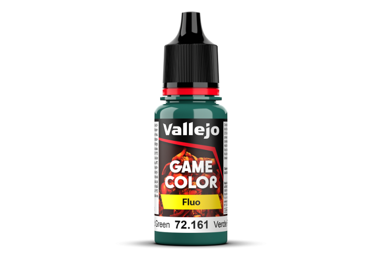Vallejo 72161 Game Color - Fluorescent Cold Green - Acryl - 18ml - 008 72161 game color fluo newic 1 - VAL72161-XS
