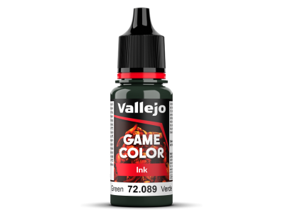 Vallejo 72089 Game Color - Green Ink - Acryl - 18ml - 009 72089 game color ink newic - VAL72089-XS