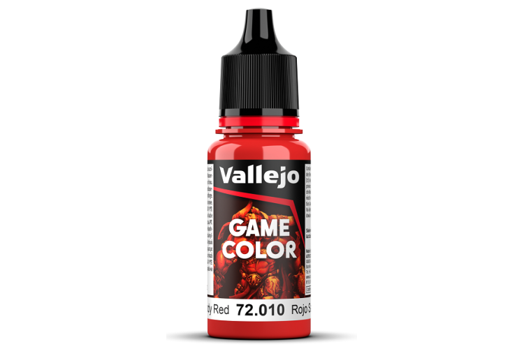 Vallejo 72010 Game Color - Bloody Red - Acryl - 18ml - 021 72010 game color newic 1 - VAL72010-XS