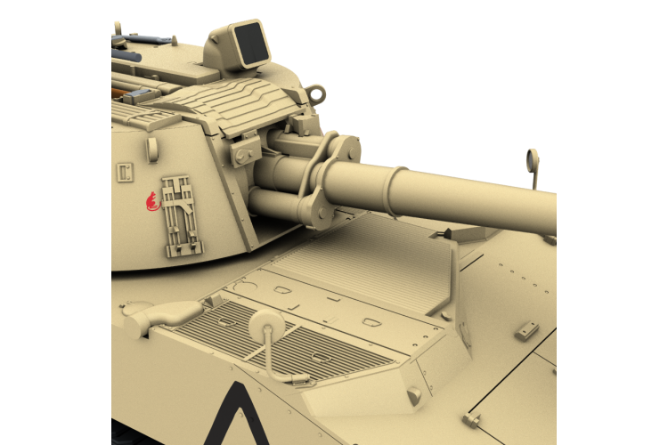 1:72 Revell 03361 M109 A2 - Zelfrijdende Houwitser - Militair Voertuig - 03361 detailbild 02 m109a2 - REV03361